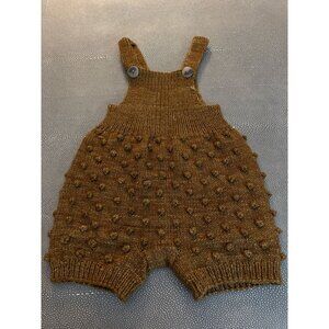 Misha & Puff Nutmeg Popcorn Romper 12/18 VGUC